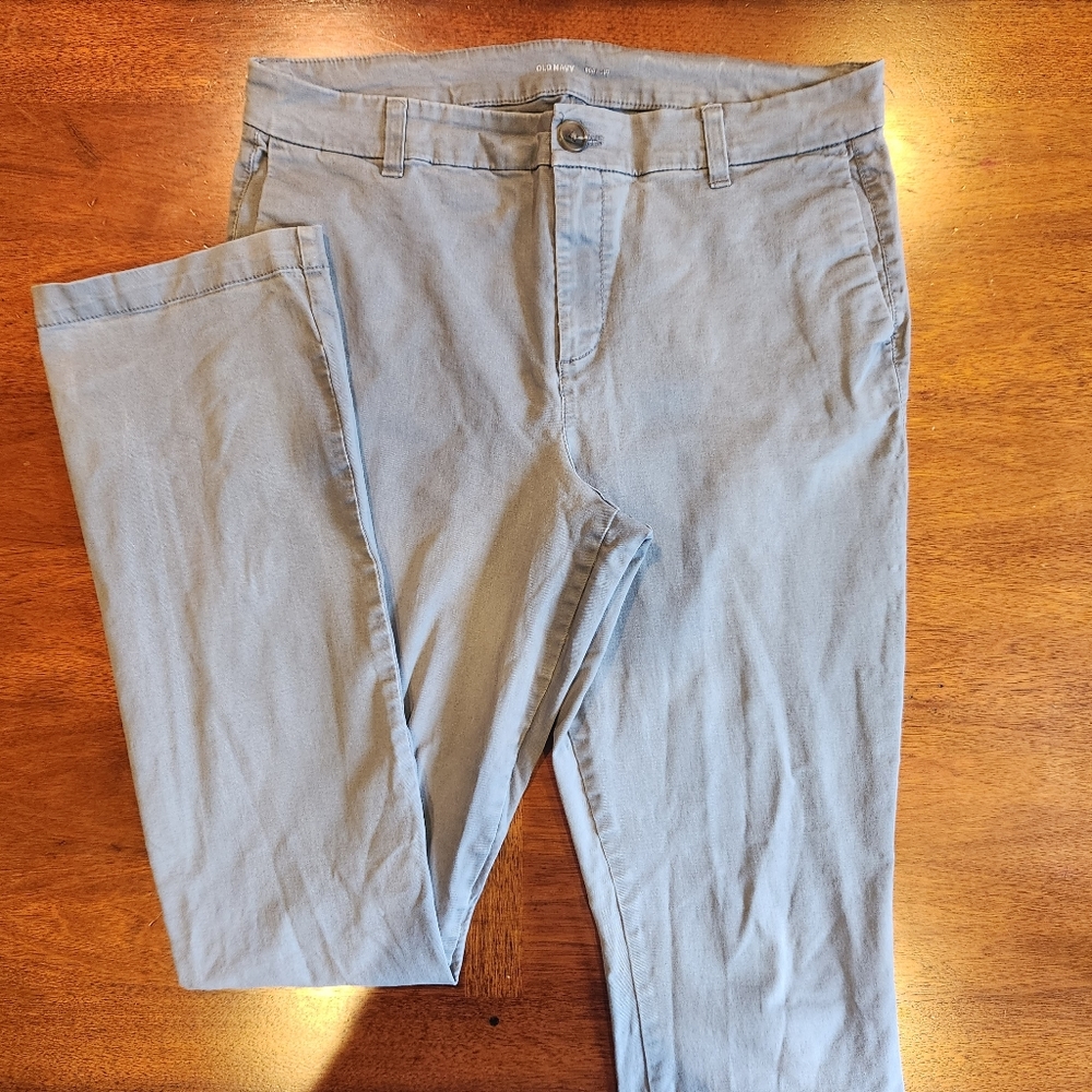 Light Grey Bootcut Pants